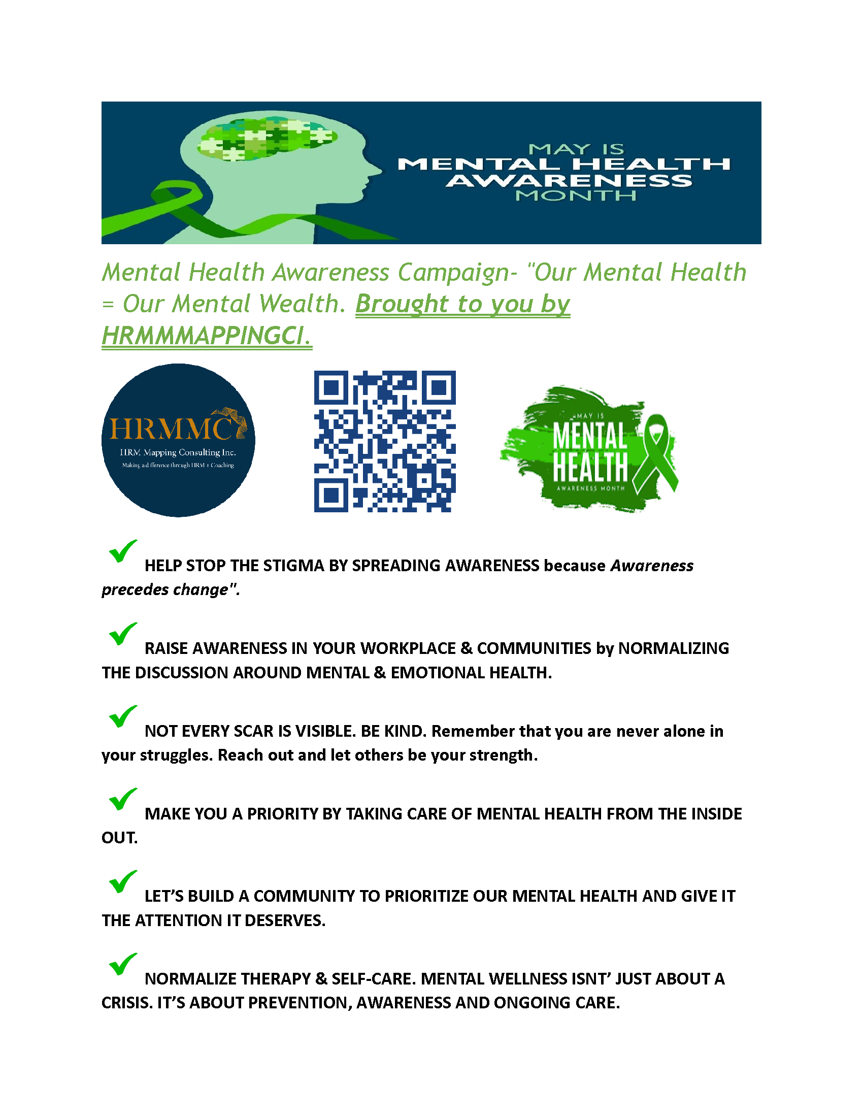 Mental Health Awareness Campaign-2025